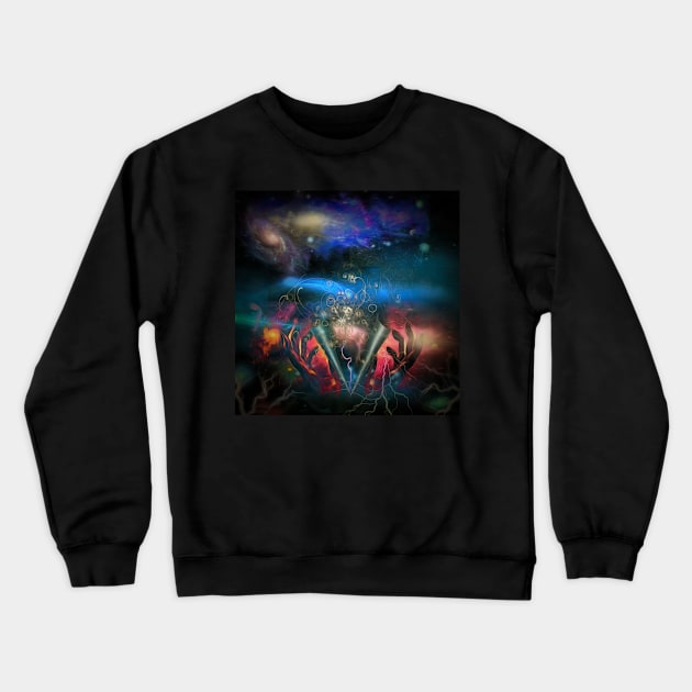 Creating matter Crewneck Sweatshirt by rolffimages